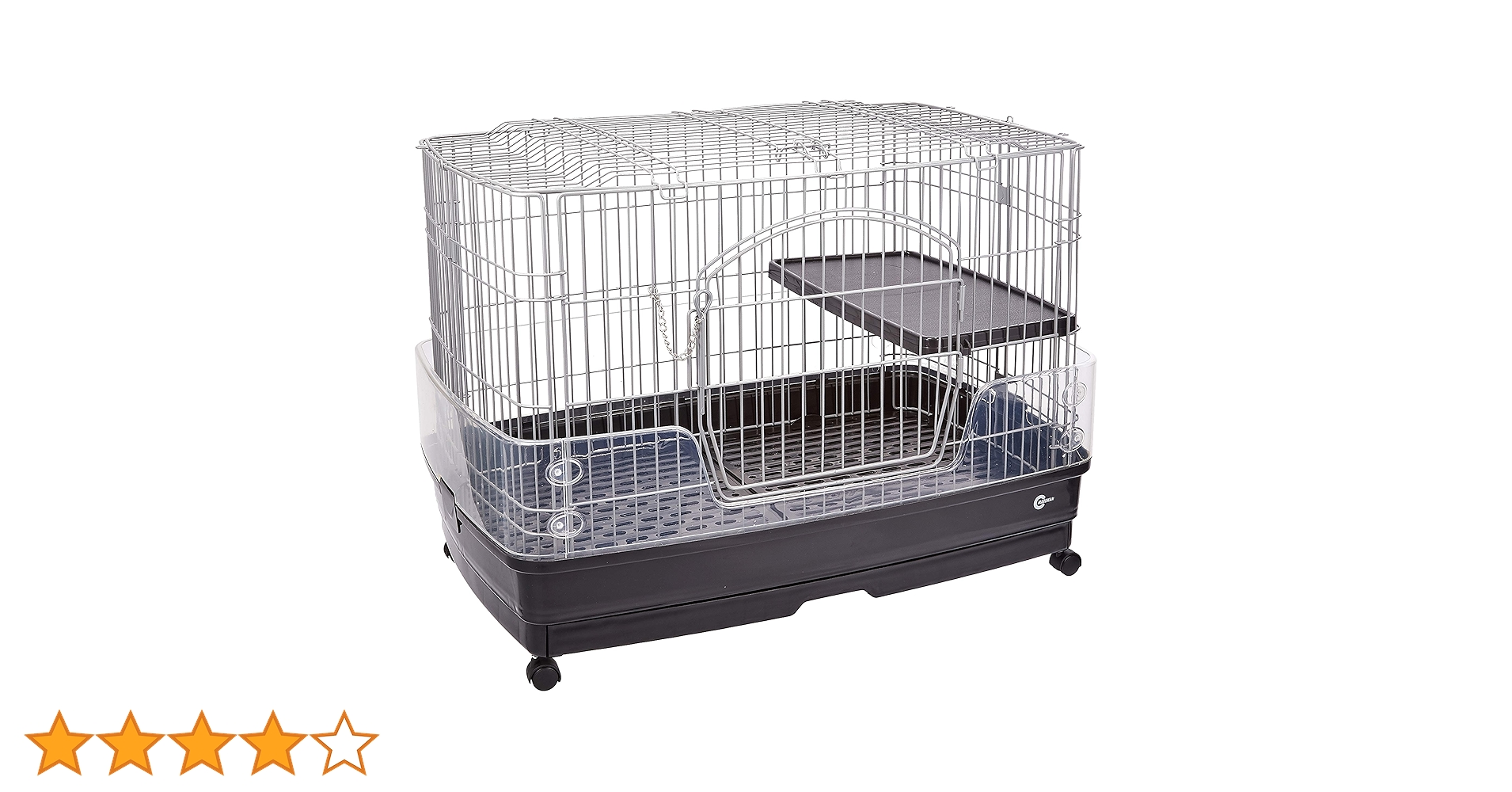 Amazon | ミニマルランド クリアケージ M マルチカラー うさぎ用 M